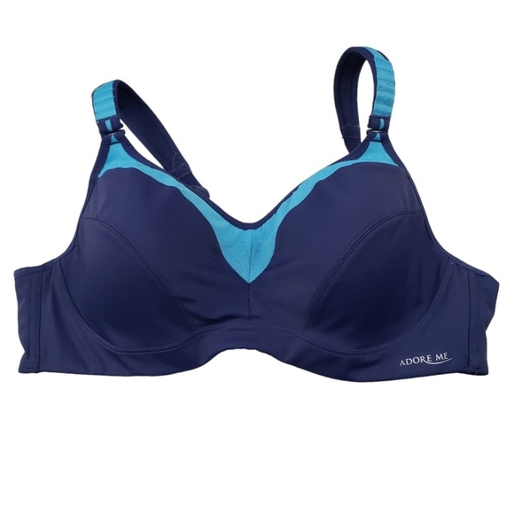 NWT Black Smoked Neon High Impact Sport Bra PLUS Countour Padded - Picture 3 of 16